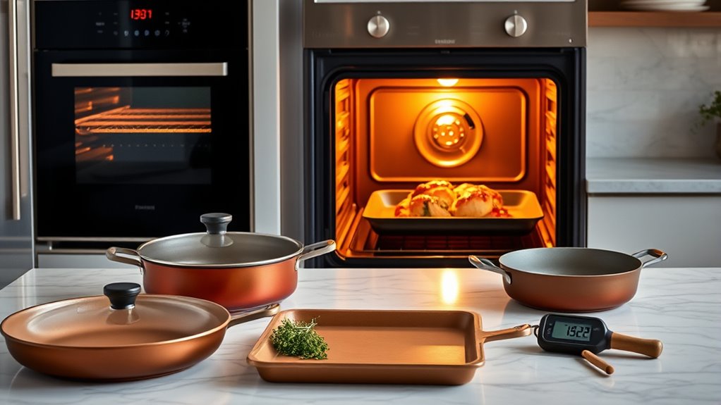 avoid high heat prolonged oven use