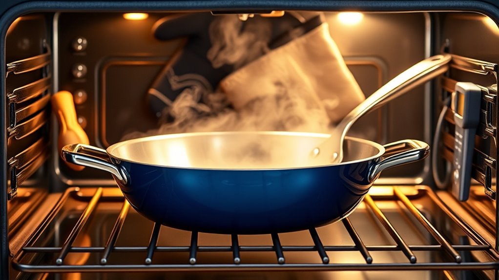 bake below 550 f safely