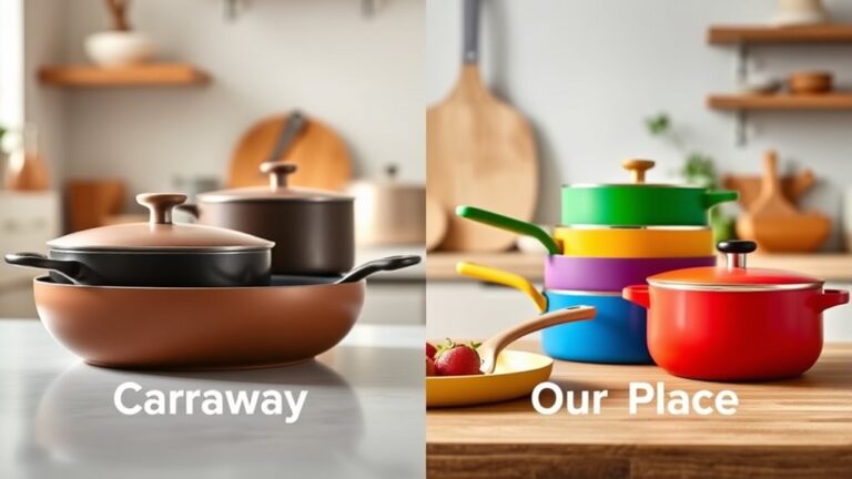 comparison of caraway and our place