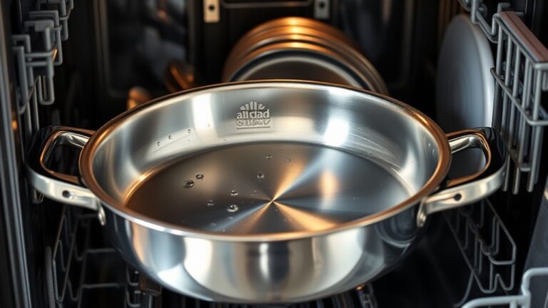 dishwasher safe all clad cleaning