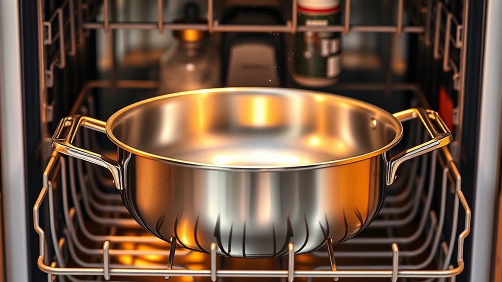 dishwasher safe carote pans cleaning