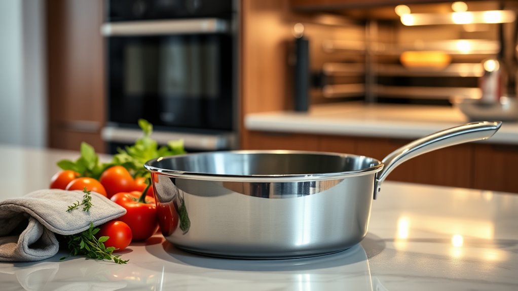 prepare pan safely for oven