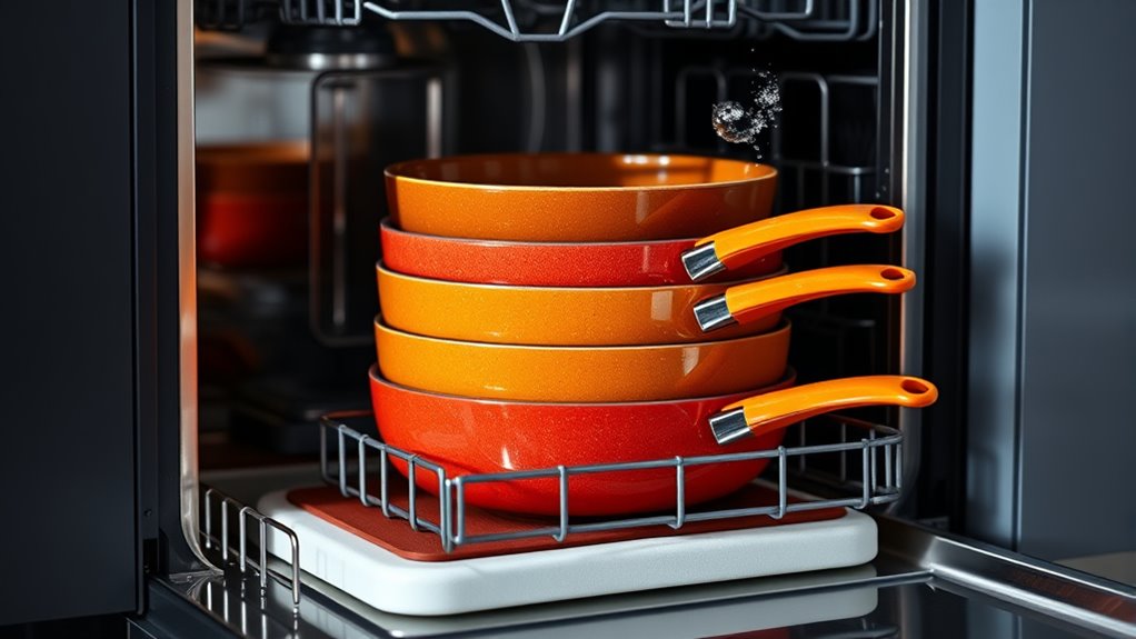 proper dishwasher placement protects coating