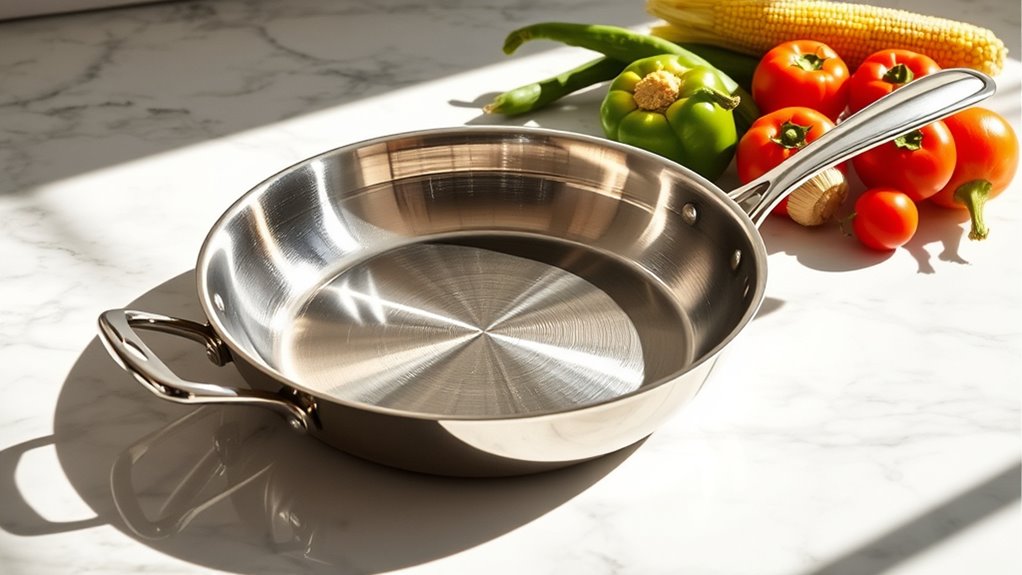 ptfe free stainless steel cookware