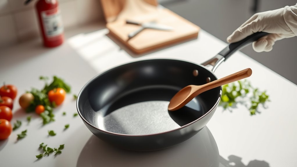safe nonstick cookware maintenance