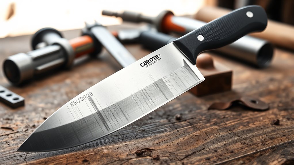 solid forged high carbon steel