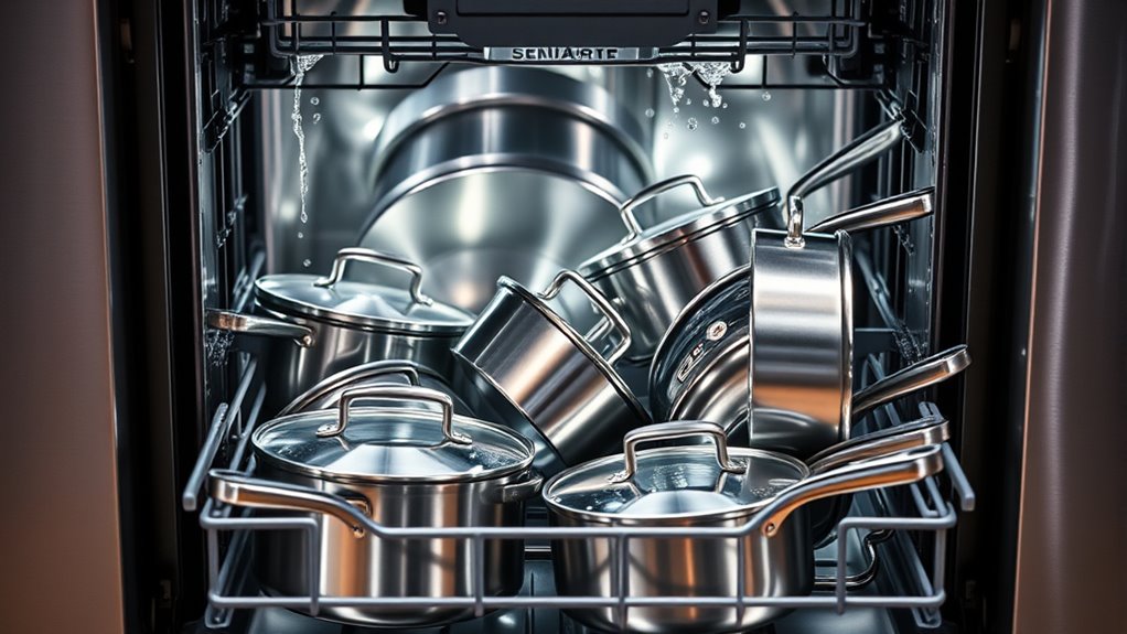 use gentle dishwasher cycle