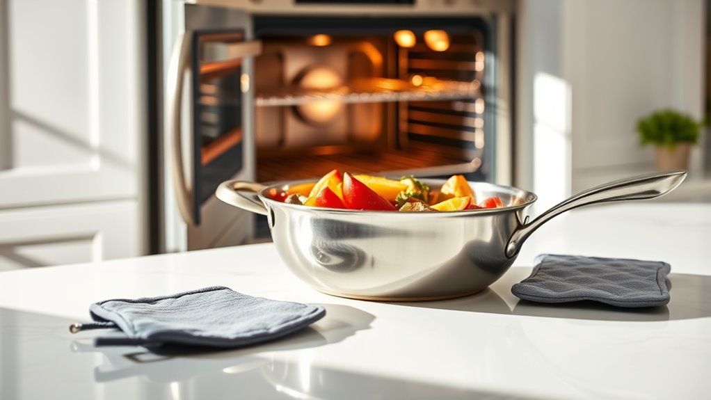 use oven safe cookware properly